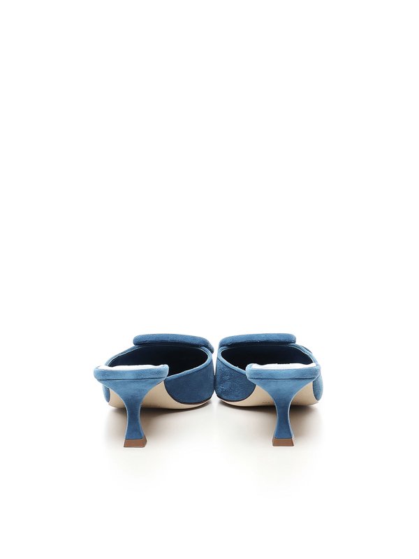 MANOLO BLAHNIK: Mules online - Mules - Bleu