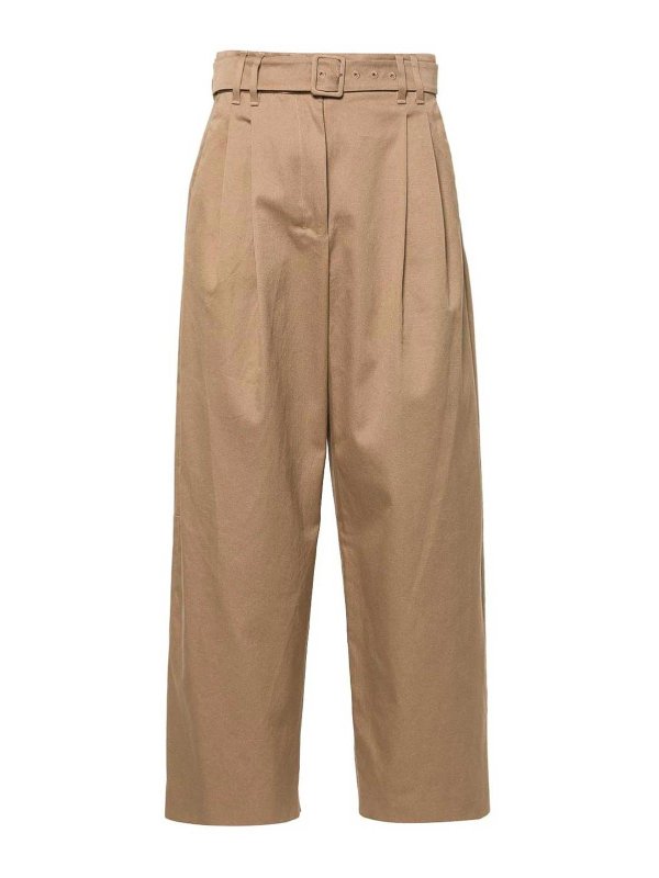 S MAX MARA: casual trousers - Dina long trousers