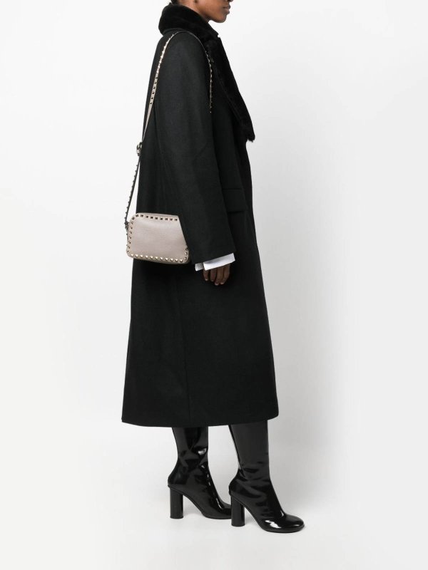 The Best Shops VALENTINO GARAVANI: クロスボディバッグ - クロスボディバッグ - ヌードカラー