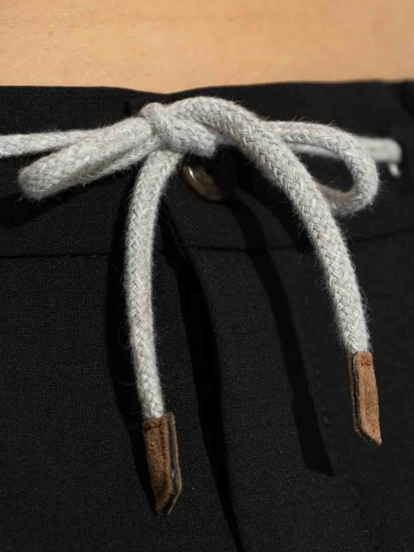 The Best Shops ELEVENTY: スウェットパンツ - トラックスーツ ボトムス - 黒