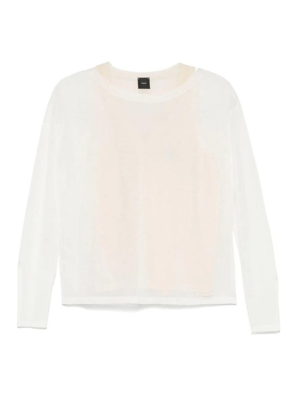 Pinko: ボートネック - ボートネック - 白