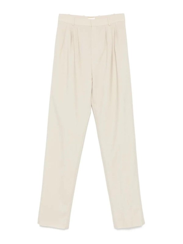 SAINT LAURENT: casual trousers - Pants Beige