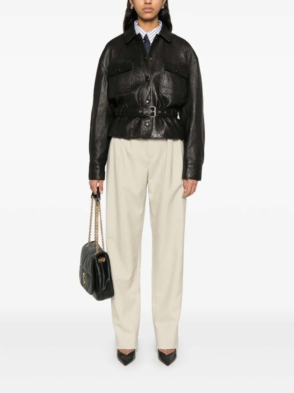 SAINT LAURENT: casual trousers online - Pants Beige
