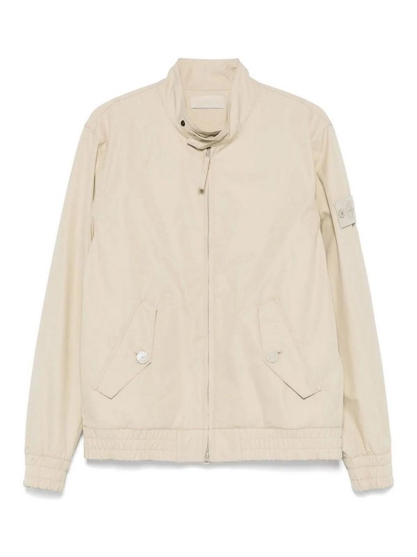 STONE ISLAND: cappotti corti - Capospalla Ghost Beige