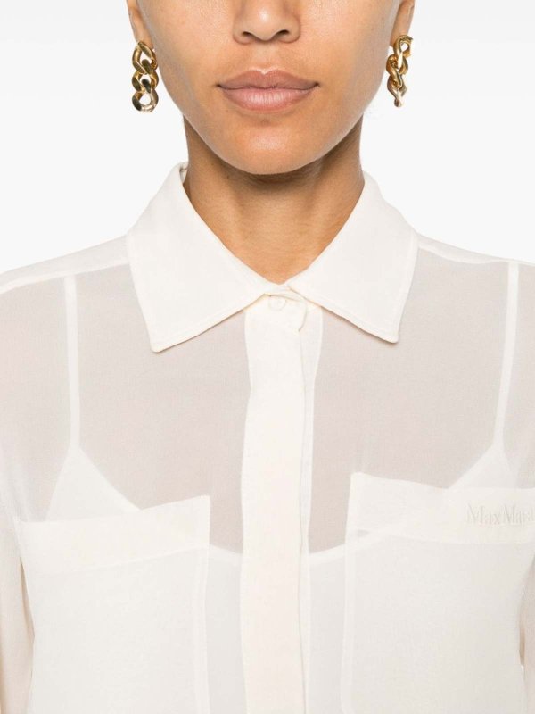 Max Mara: Hemden online - Hemd - Beige