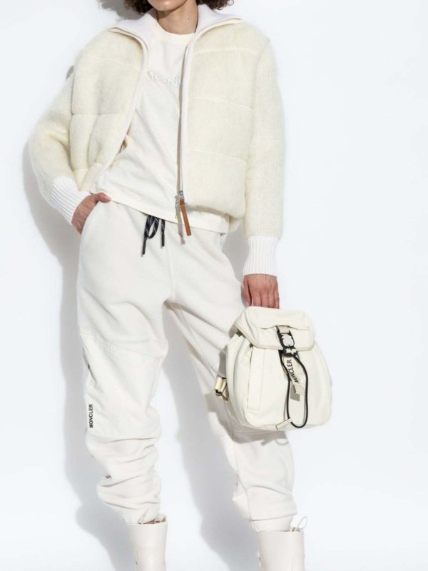 The Best Shops MONCLER: T-shirts - T-Shirt - Crème