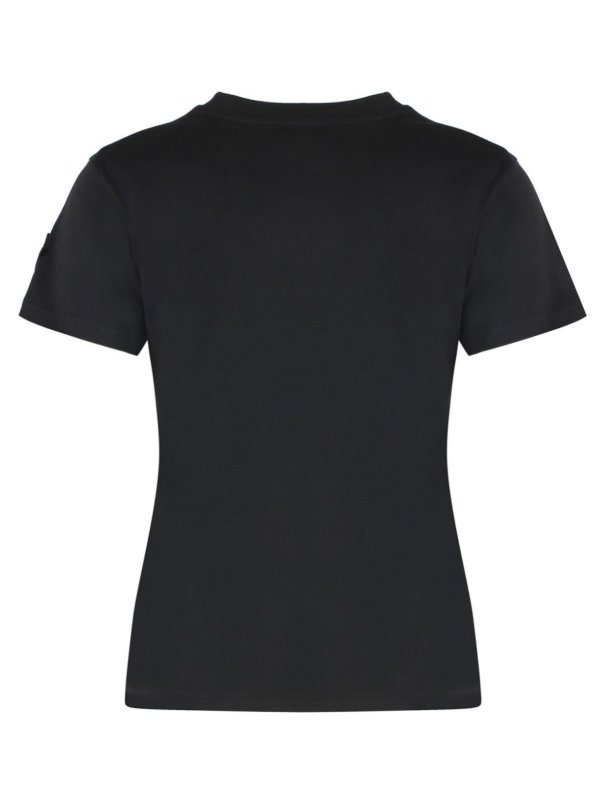 T-Shirt - Schwarz shop online: MONCLER