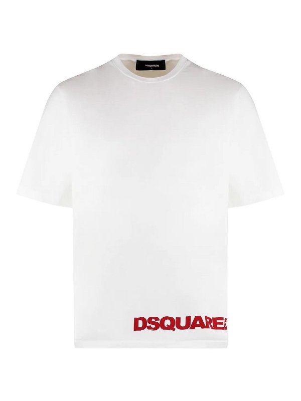 DSQUARED2: t-shirts - T-Shirt White
