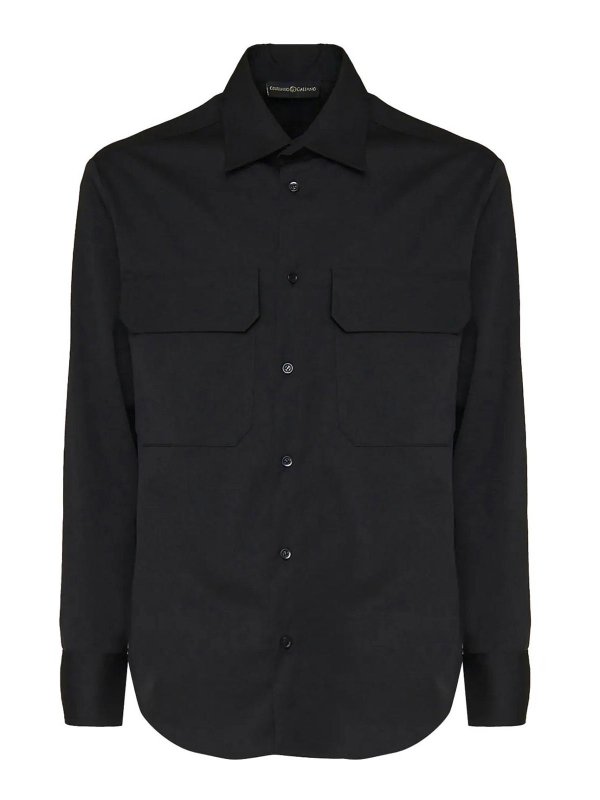 GIULIANO GALIANO: Camisas - Camisa - Negro