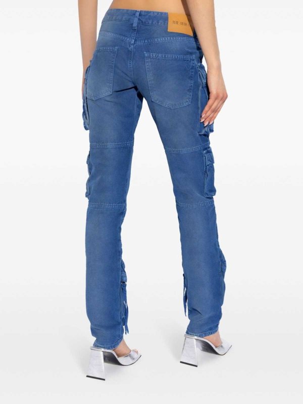 The Best Shops The Attico: casual trousers - Long Pant Blue