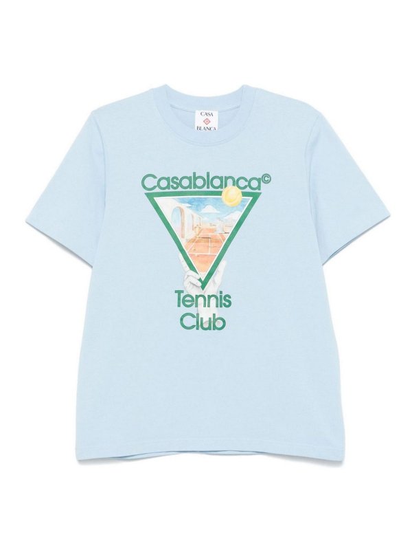 The Best Shops CASABLANCA: Camisetas - Camiseta - Azul