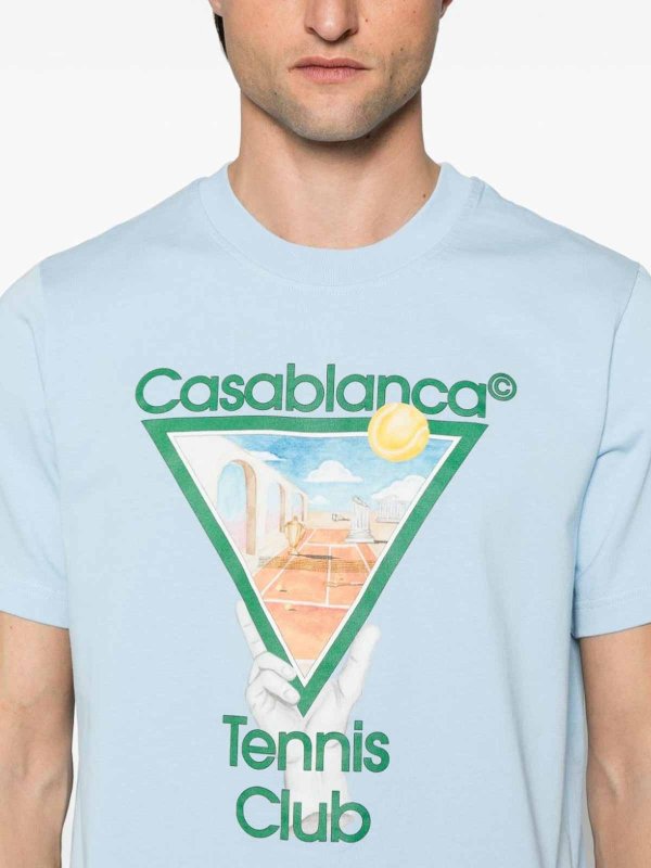 Camiseta - Azul shop online: CASABLANCA