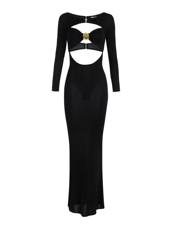 ELISABETTA FRANCHI: abiti al ginocchio - Abito Donna Nero