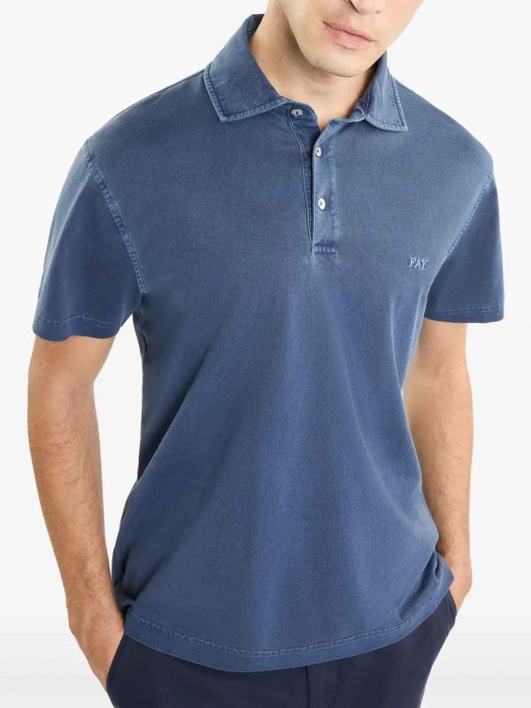 FAY: ポロシャツ online - ポロシャツ - ブルー