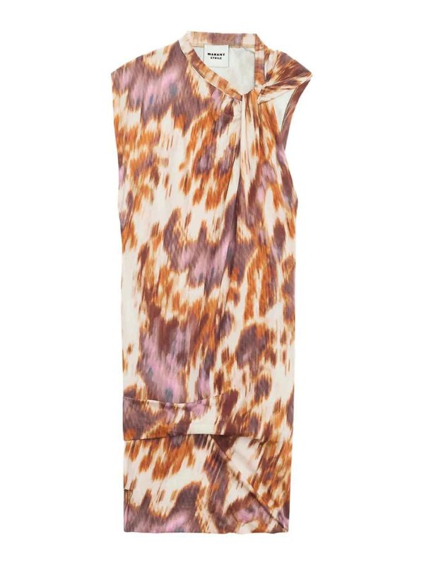 ISABEL MARANT: ショートドレス - ショートドレス - マルチカラー