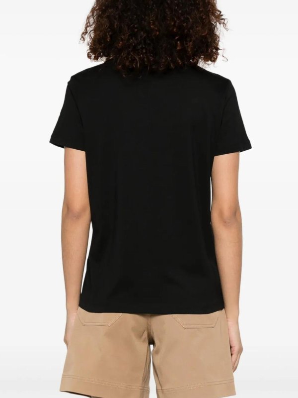 MONCLER: t-shirt online - T-shirt SS Nero