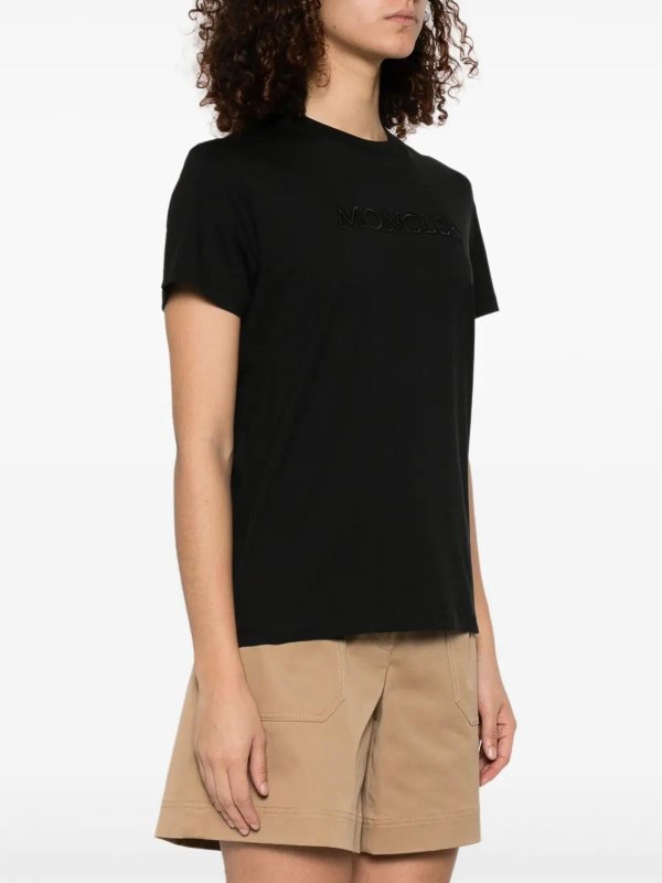 MONCLER buy online T-shirt SS Nero