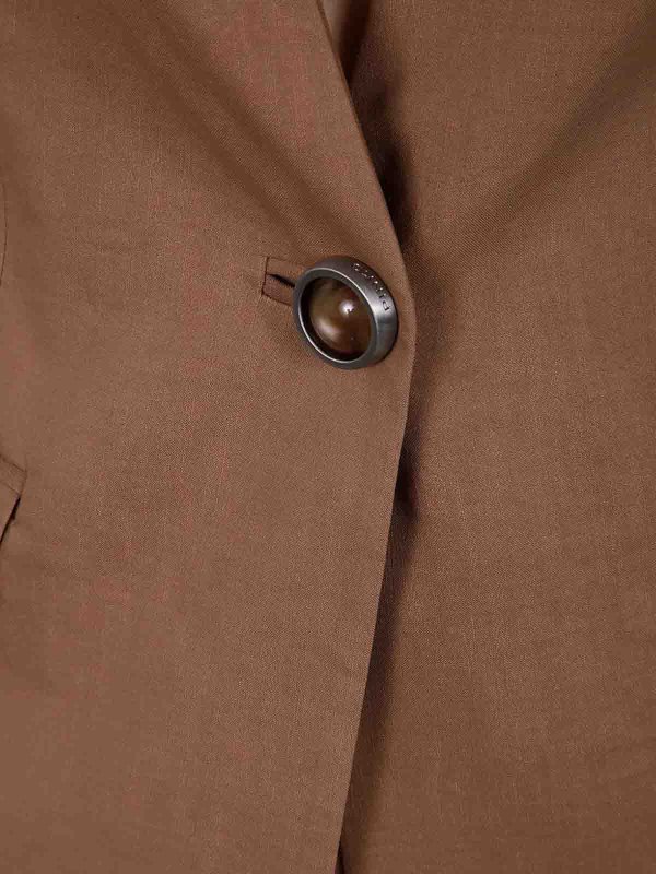 The Best Shops Pinko: blazers - Stretch lino jacket hen e