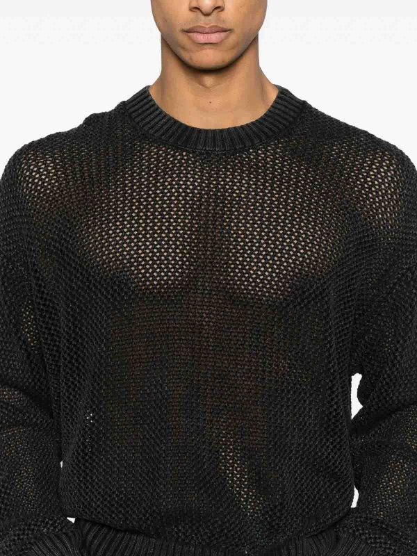 The Best Shops REPRESENT: Sweatshirts & Sweaters - Open Gauge Knit Sweater