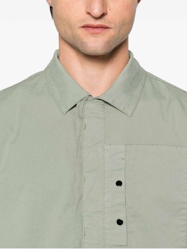 STONE ISLAND: shirts online - Overshirt Salvia