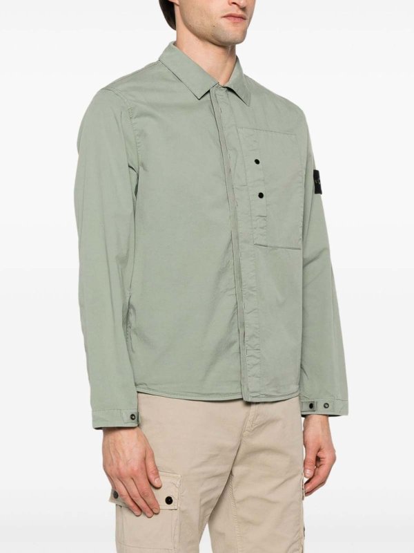 Overshirt Salvia shop online: STONE ISLAND