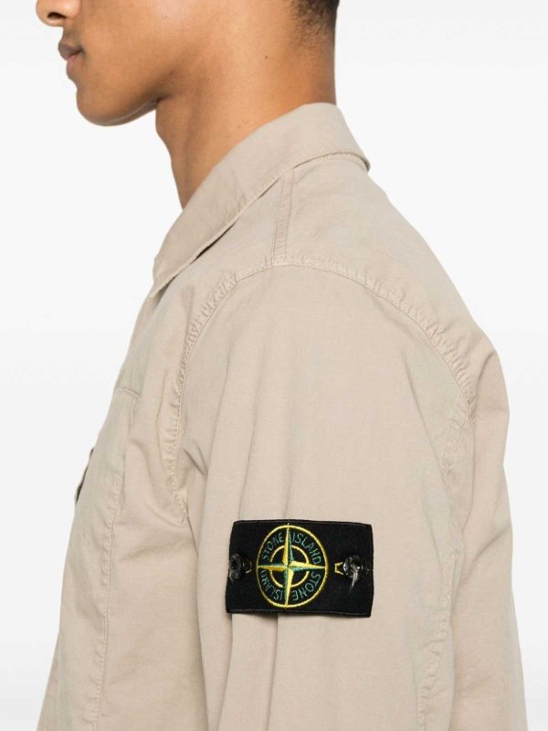 The Best Shops STONE ISLAND: Hemden - Hemd - Hellbeige
