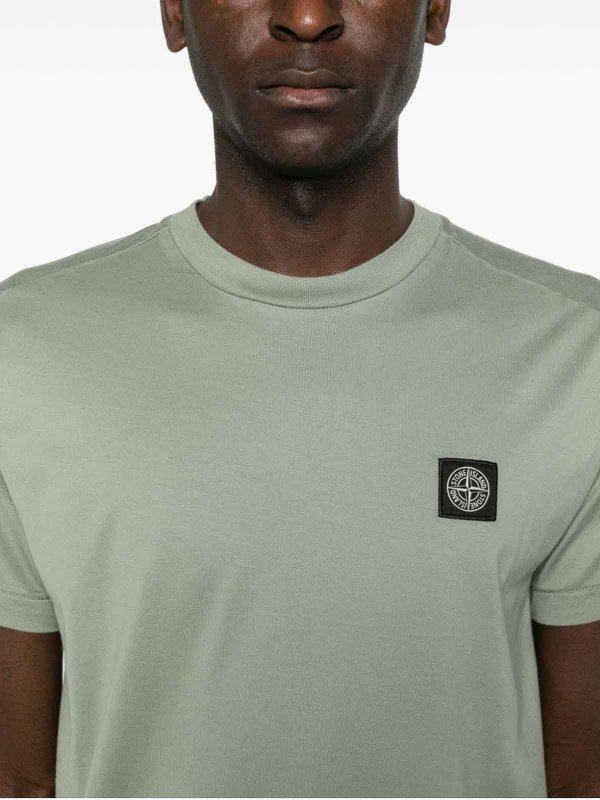 STONE ISLAND: Camisetas online - Camiseta - Verde
