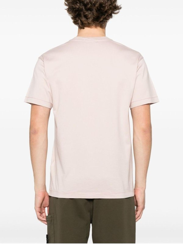 STONE ISLAND: T-shirts online - T-Shirt - Rosa