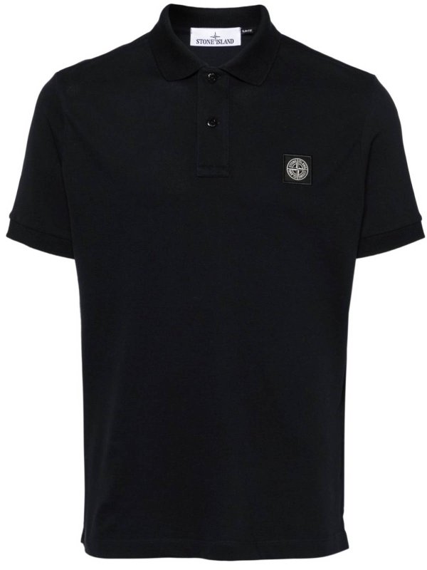 STONE ISLAND buy online Polo m/short slim fit bleu