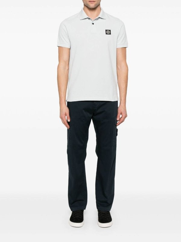 Polo - Bleu Clair shop online: STONE ISLAND