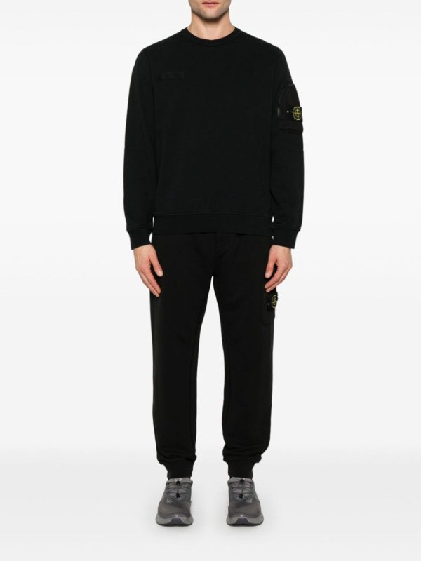 STONE ISLAND buy online スウェットシャツ/セーター - 黒