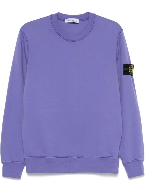 STONE ISLAND: スウェット＆セーター online - スウェットシャツ/セーター - 紫