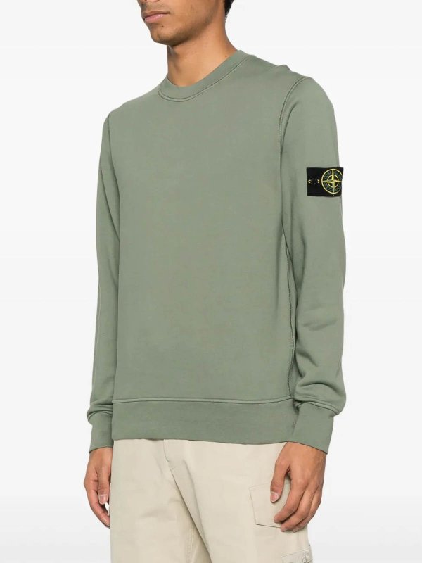 STONE ISLAND: スウェット＆セーター online - スウェットシャツ/セーター - 緑
