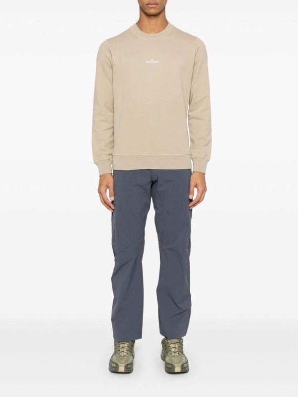 The Best Shops STONE ISLAND: Sweatshirts und Pullover - Sweatshirt - Hellbeige