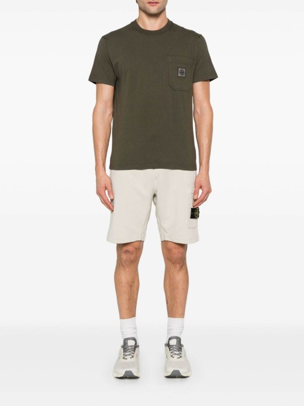Short - Beige Clair shop online: STONE ISLAND