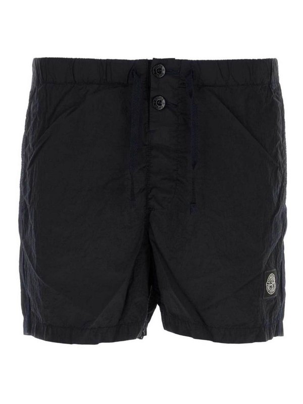 STONE ISLAND: Shorts - Shorts - Azul