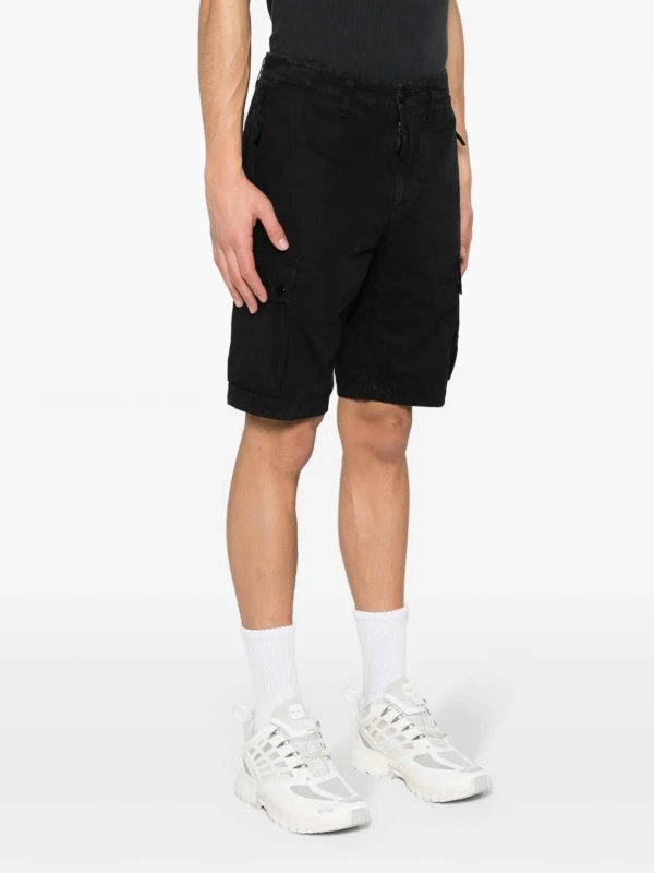 The Best Shops STONE ISLAND: Trousers Shorts - Bermuda Slim Bleu