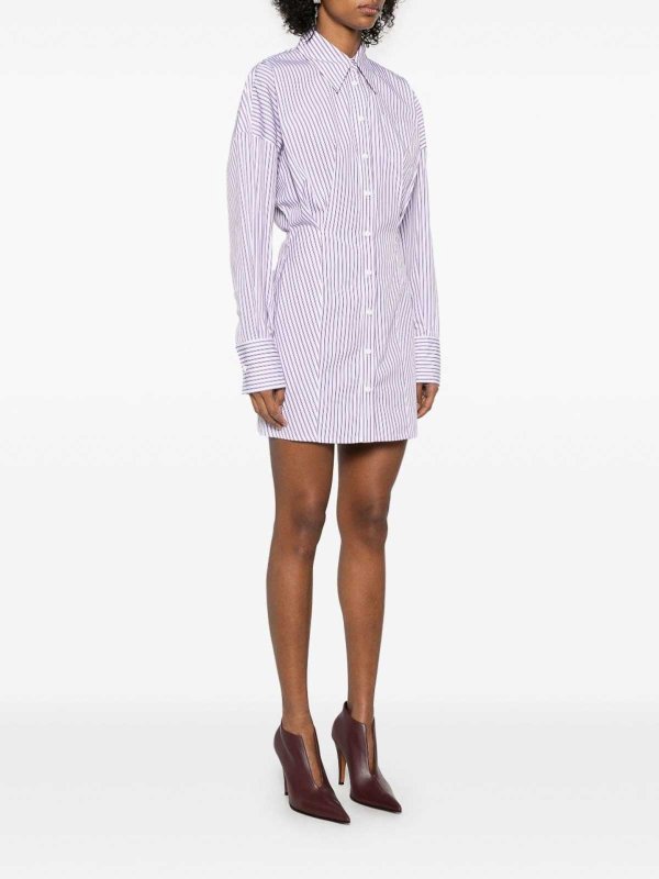 Kurzes Kleid - Weiß shop online: The Attico