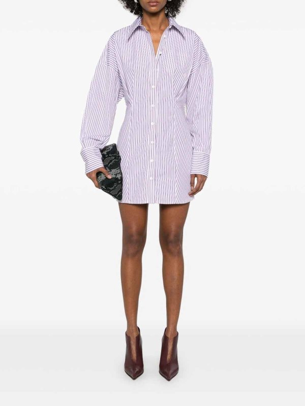 The Attico buy online Kurzes Kleid - Weiß