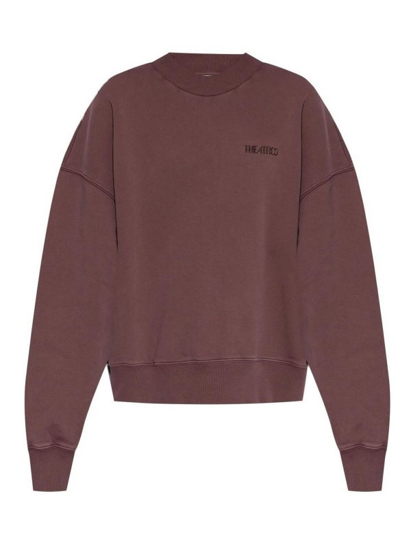 The Attico: Sweatshirts und Pullover - Sweatshirt - Hell-Lila