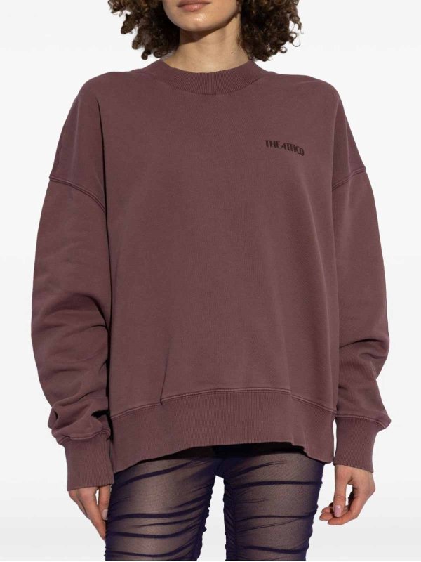 The Attico: Sweatshirts und Pullover online - Sweatshirt - Hell-Lila