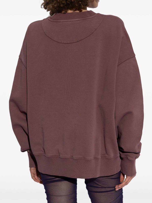 Sweatshirt - Hell-Lila shop online: The Attico