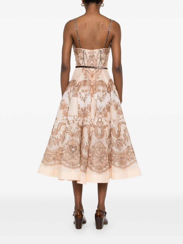 ZIMMERMANN buy online 膝丈ドレス - ピンク