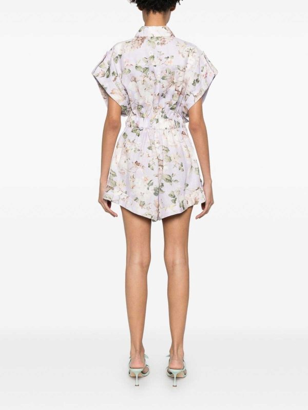 The Best Shops ZIMMERMANN: jumpsuits - Floreal jumpsuit