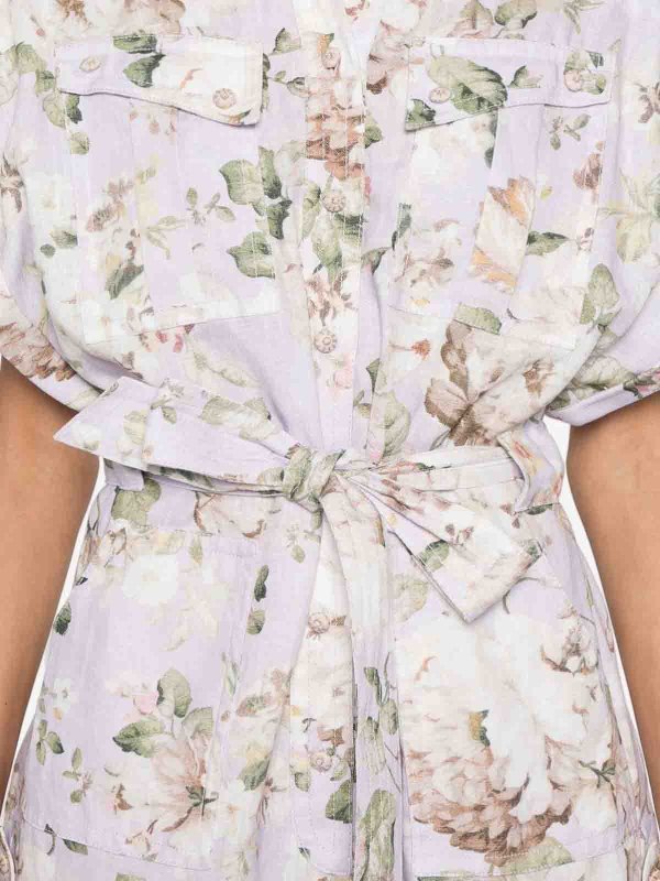 Floreal jumpsuit shop online: ZIMMERMANN