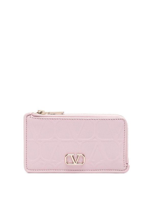 VALENTINO GARAVANI: 財布＆ポーチ - 財布 - ピンク