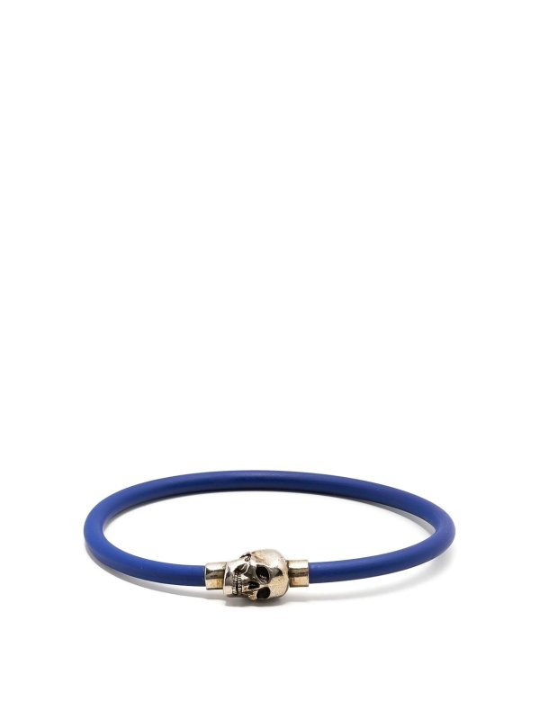 ALEXANDER MCQUEEN: Armbänder und Armkettchen - Armband - Blau