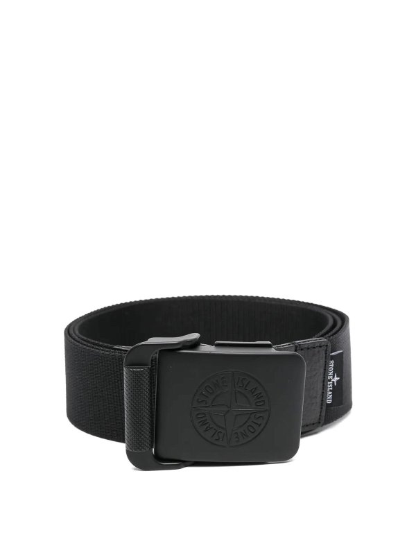 STONE ISLAND: ベルト - ベルト - 黒
