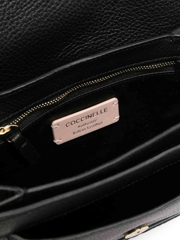 Handbag Grained Leather shop online: COCCINELLE