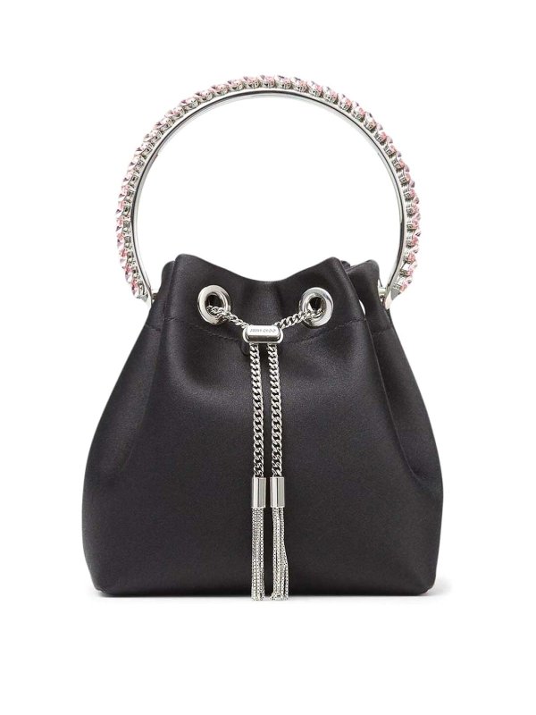 JIMMY CHOO: トートバッグ - トートバッグ - 黒